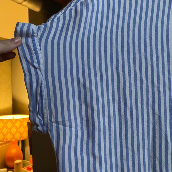 Beach Lunch Lounge Striped Button Down - Picture 3 of 5